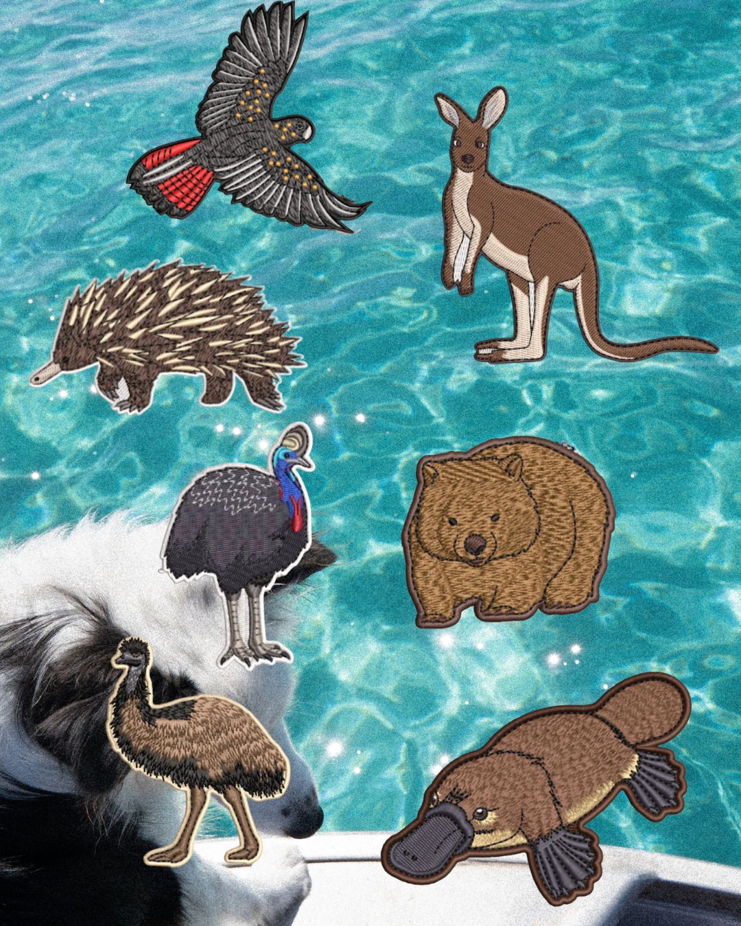 Aussie Animals Patch Bundle