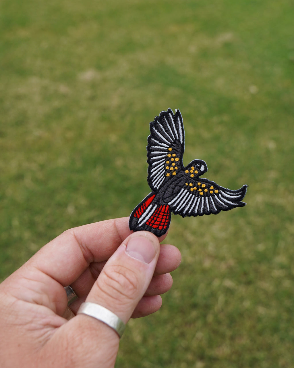 Black Cockatoo Patch