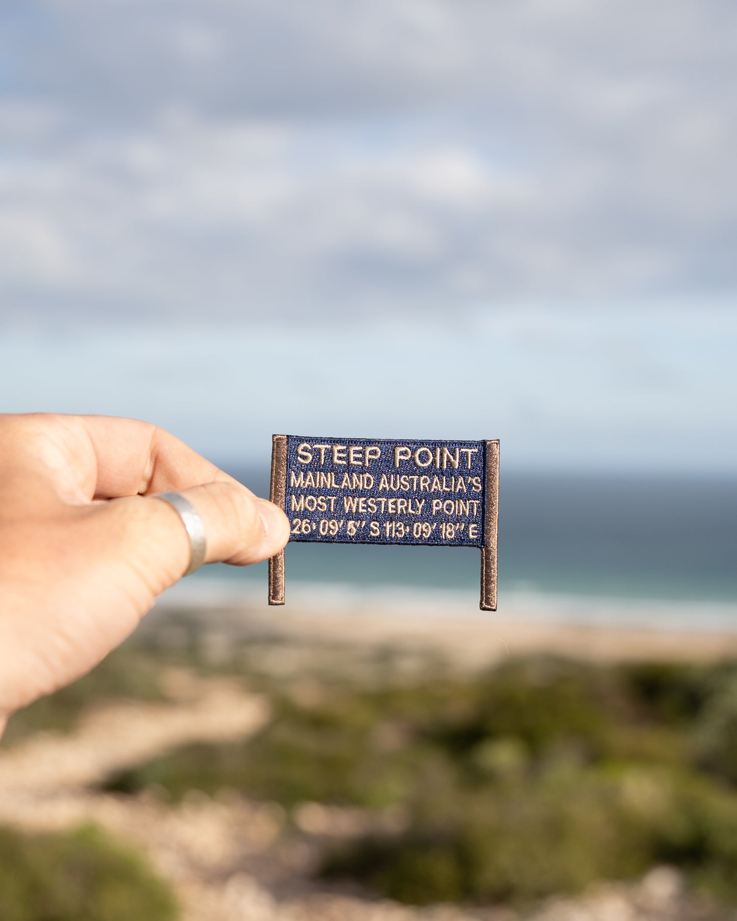 Steep Point Sign Patch