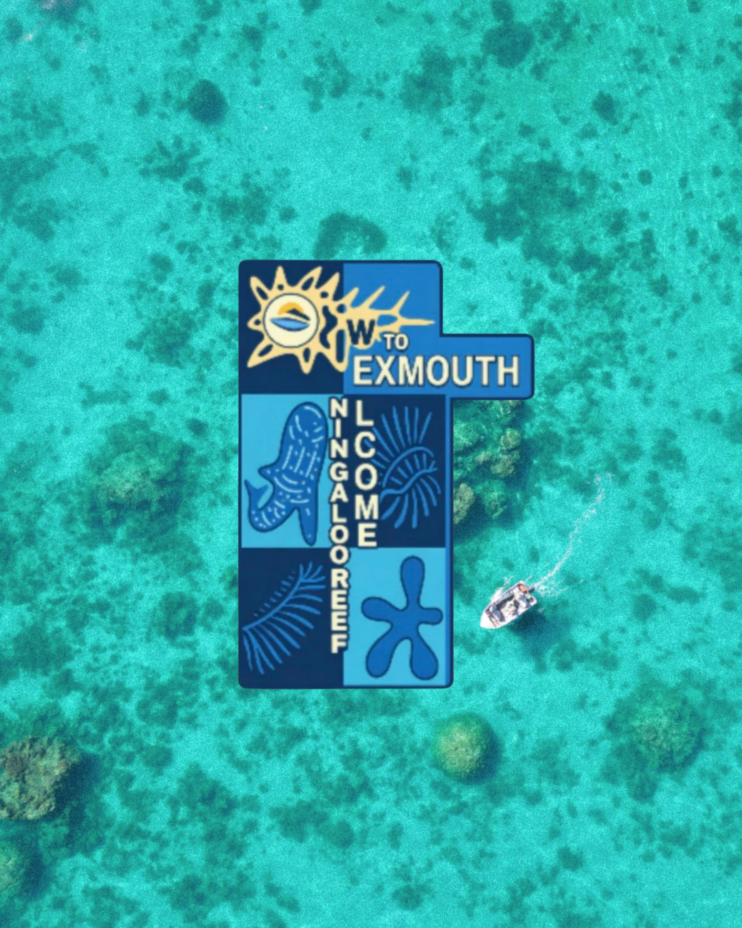 Exmouth sign sticker