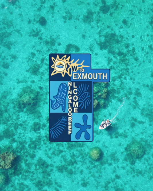 Exmouth sign sticker