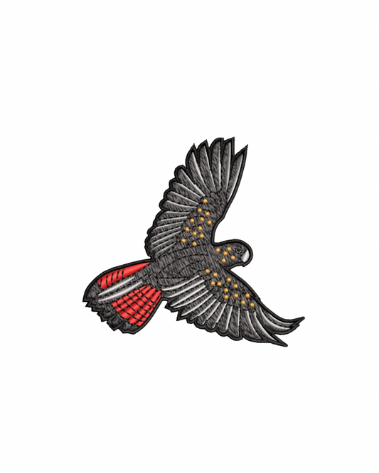 Black Cockatoo Patch