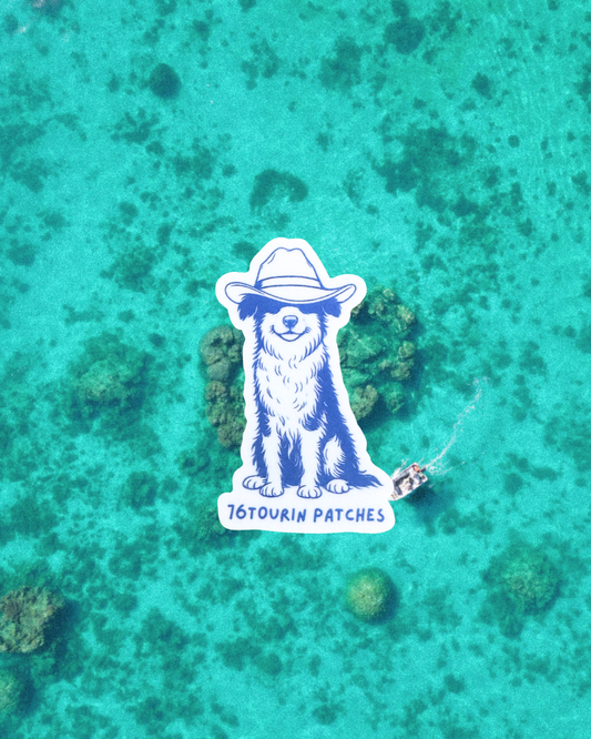 76TOURIN PATCHES sticker