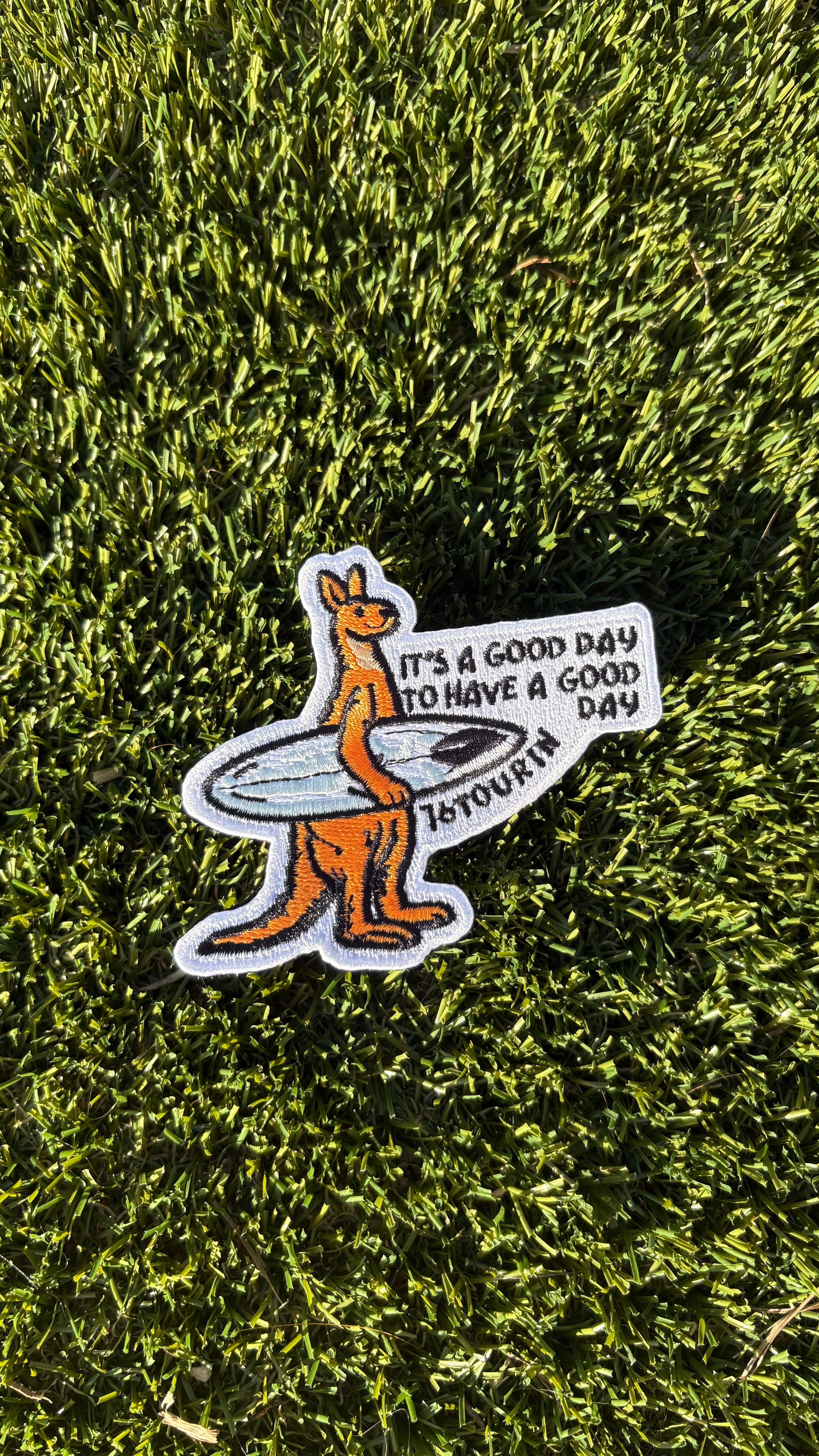 LIMITED EDITION: “It’s a good day :)” patch