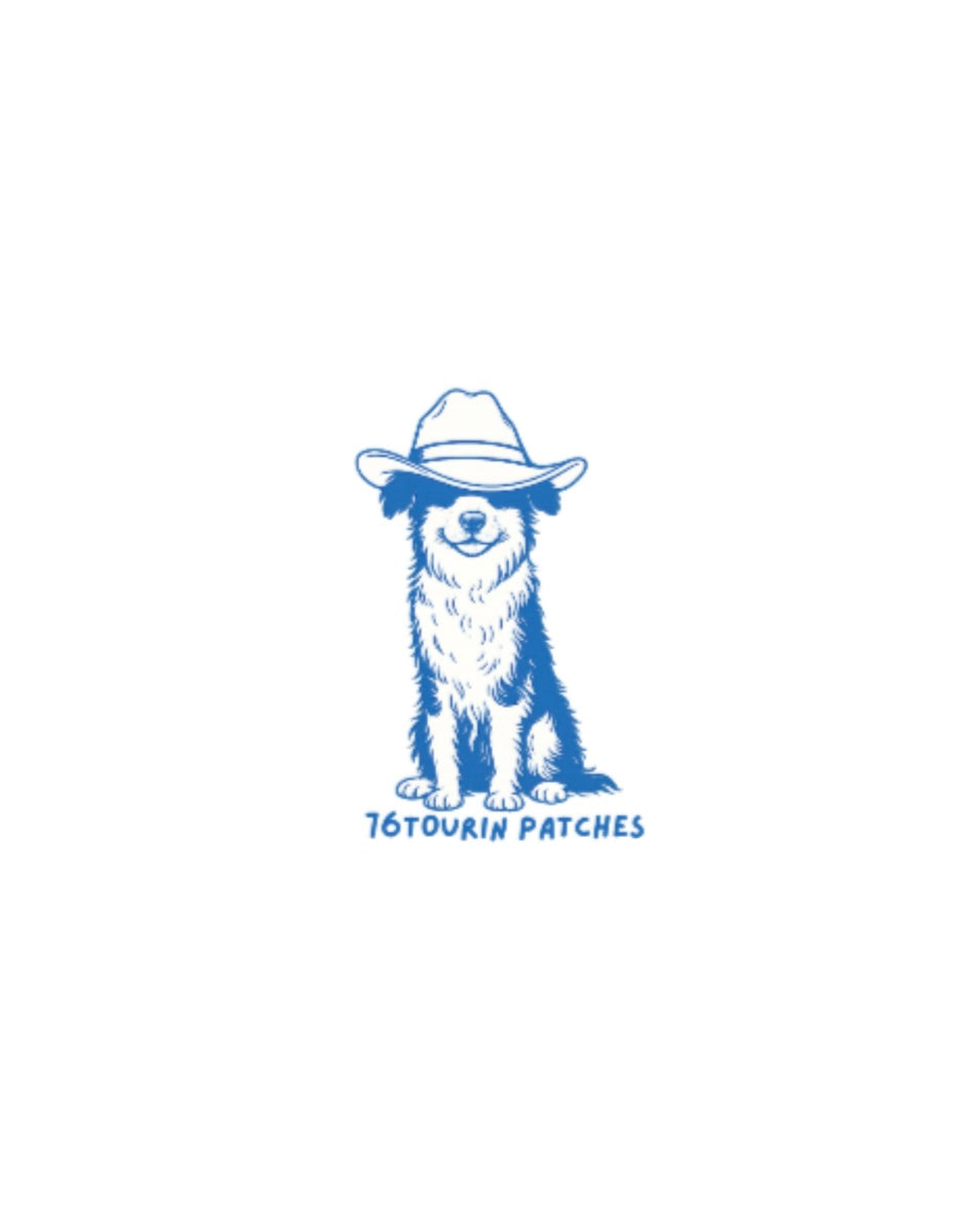 76TOURIN PATCHES sticker
