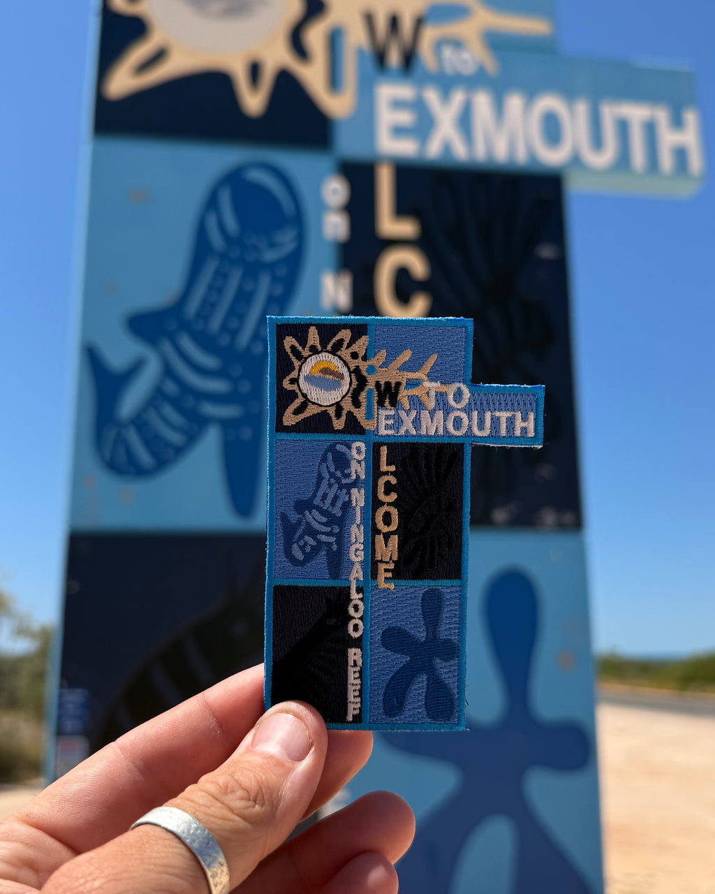 Exmouth sign patch