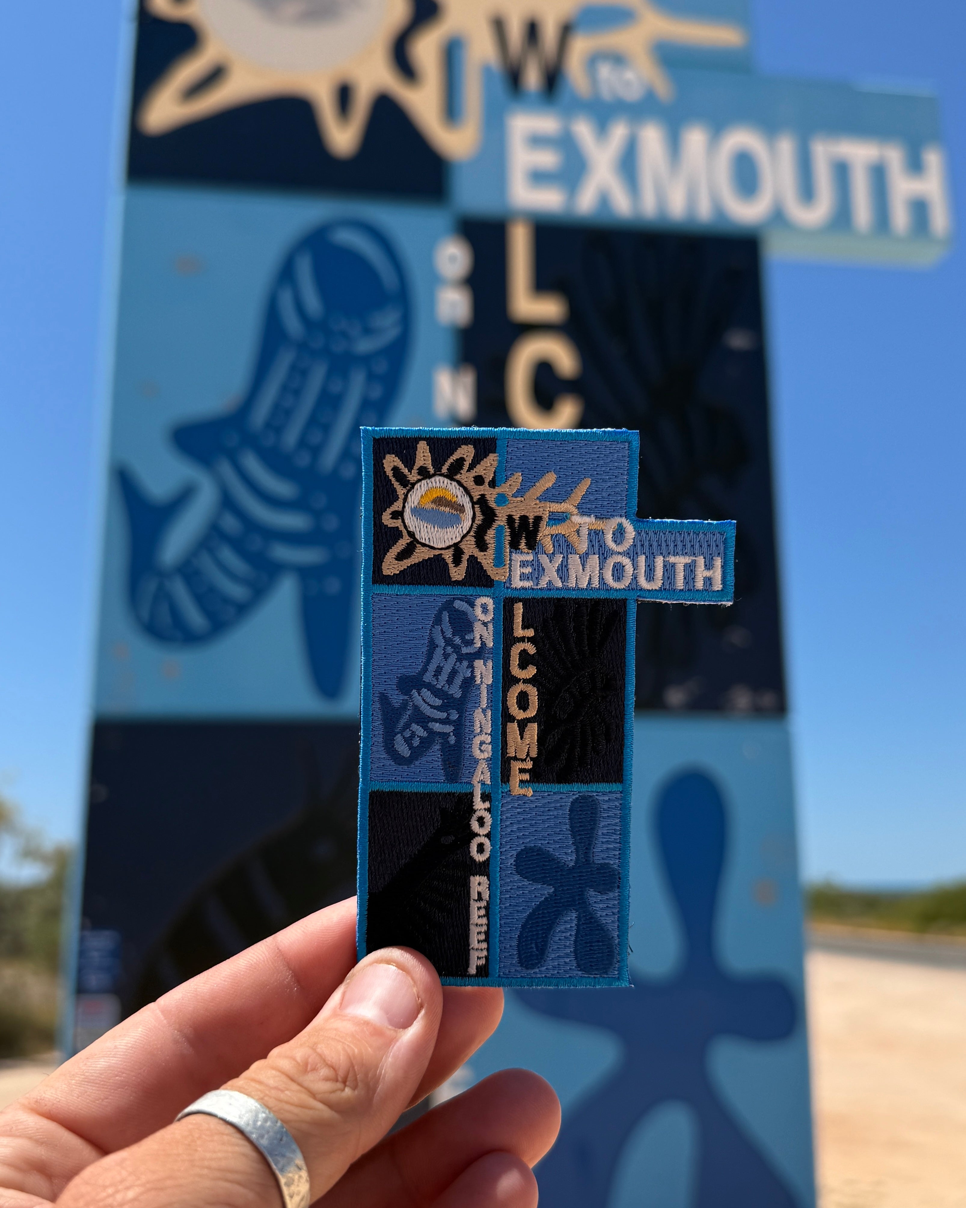 Exmouth sign patch