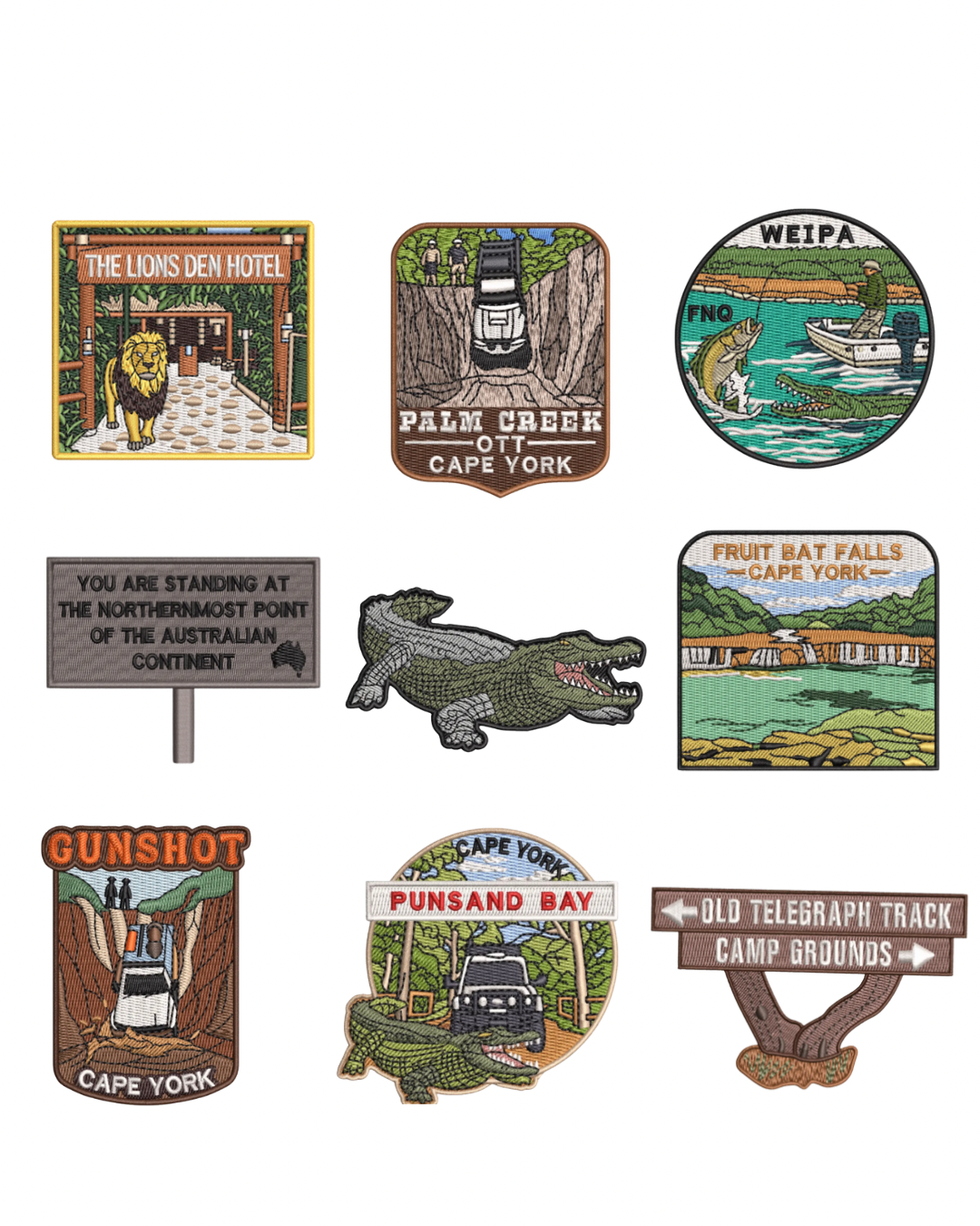 Cape York- Patch Bundle